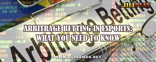 Arbitrage Betting in Esports: What You Need to Know