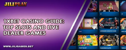 1XBET Casino Guide: Top Slots and Live Dealer Games