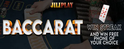 JILIBET BACCARAT 9 WIN STREAK CHALLENGE