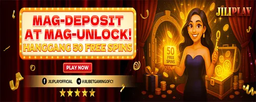 Deposit & Unlock Up to 50 Free Spins at Jilibet